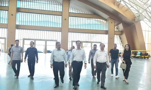 Phó Thủ tướng Mai Văn Chính kiểm tra, đôn đốc tiến độ Triển lãm 80 năm Ngày Quốc khánh