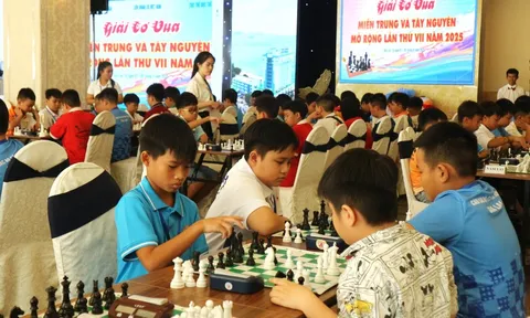 Gần 700 vận động viên tranh tài Giải cờ Vua miền Trung và Tây Nguyên mở rộng lần thứ VII năm 2025