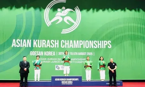 Giải vô địch trẻ, vô địch Kurash châu Á 2025: Việt Nam giành 2 huy chương vàng đầu tiên