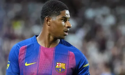 Marcus Rashford đối mặt nguy cơ không thể thi đấu cho Barcelona