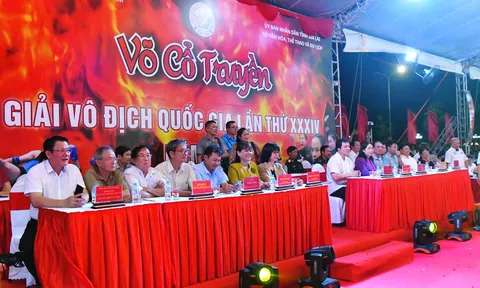 Khai mạc Giải vô địch Võ cổ truyền quốc gia lần thứ XXXIV năm 2025