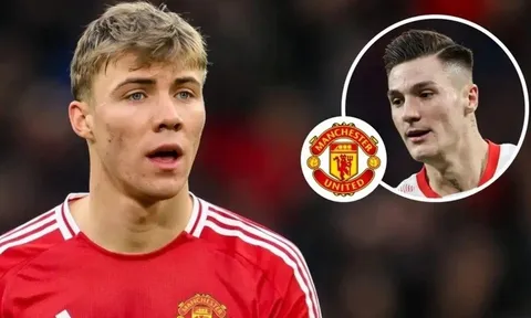 Tiền đạo Benjamin Sesko không được mặc số áo 30 tại Man United