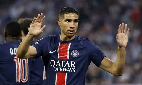 Achraf Hakimi và Ousmane Dembele của PSG mâu thuẫn vì Quả bóng Vàng 2025