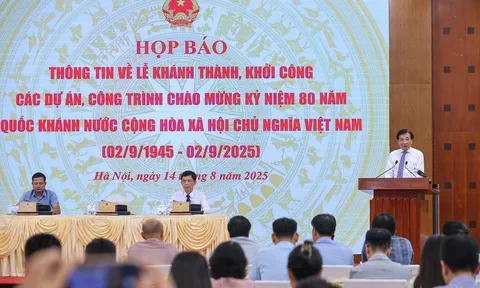 250 dự án, công trình đồng loạt khánh thành, khởi công sáng 19/8
