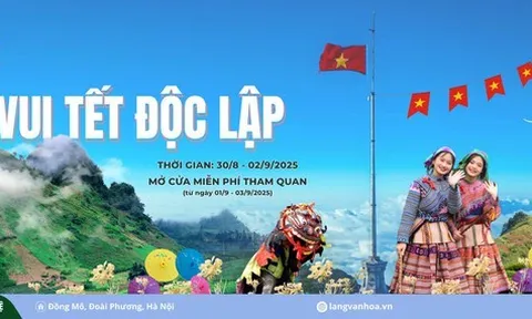 "Vui Tết độc lập" tại Làng Văn hóa - Du lịch các dân tộc Việt Nam