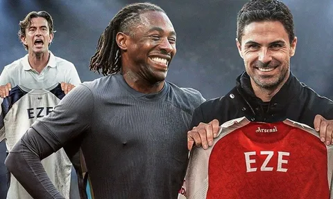 Arsenal đạt được thỏa thuận với tiền vệ Eberechi Eze từ Crystal Palace