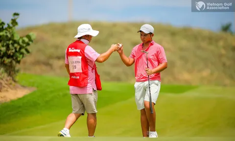 Giải vô địch Golf quốc gia 2025: Nguyễn Tuấn Anh và Lê Chúc An vươn lên dẫn đầu ngày chung kết