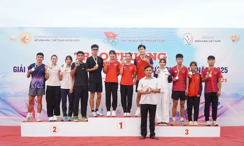 Hà Nội dẫn đầu Bảng tổng sắp Giải vô địch Điền kinh các nội dung tiếp sức quốc gia 2025