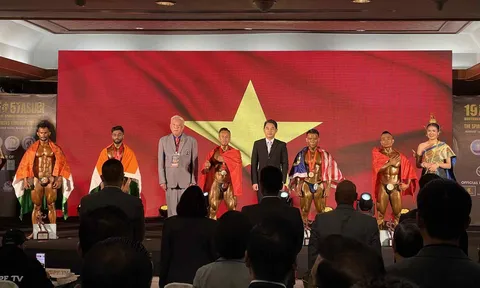 Giải vô địch Thể hình châu Á 2025: Việt Nam giành 5 huy chương vàng trong ngày khởi tranh