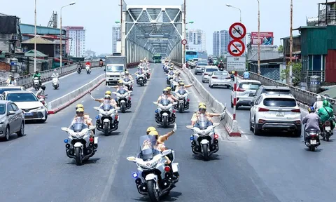 Công an TP. Hà Nội điều chỉnh phương án phân luồng giao thông phục vụ Tổng hợp luyện lần 2 tối 24/8