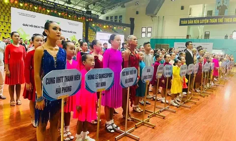Hơn 1.200 vận động viên tham dự Giải vô địch trẻ và Cúp Khiêu vũ Thể thao toàn quốc 2025