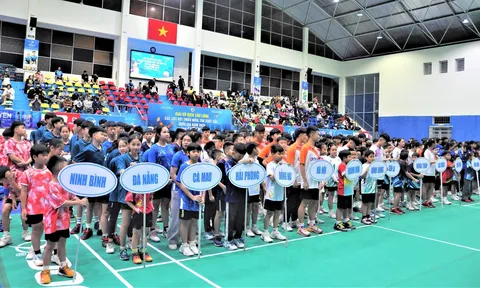 Khởi tranh Giải vô địch Cầu lông các cây vợt thiếu niên, trẻ xuất sắc quốc gia năm 2025
