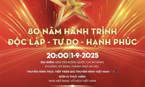 Chương trình nghệ thuật Quốc gia đặc biệt "80 năm hành trình Độc lập - Tự do - Hạnh phúc"