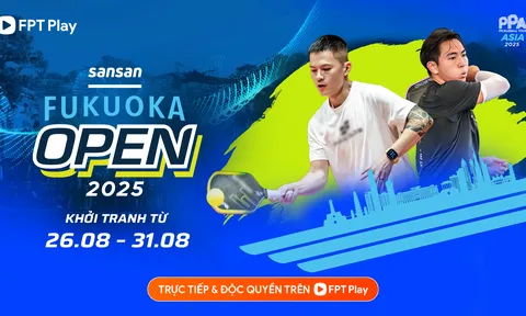 Giải Pickleball Fukuoka Open 20225: Tay vợt Phúc Huỳnh vào tứ kết