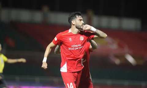 Vòng 3 V.League 2025-2026: Công An TP.HCM thắng sát nút
