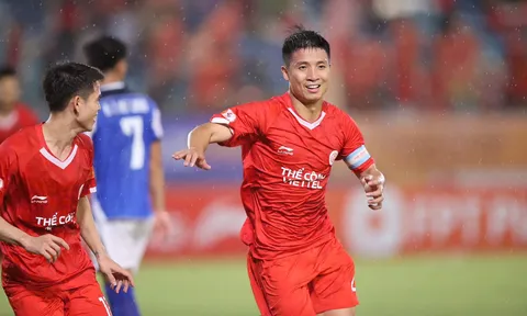 Vòng 3 V.League 2025-2026: Thể Công Viettel đánh bại Becamex TP.HCM nhờ 2 cú đánh đầu