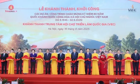 Tổ chức khánh thành, khởi công trực tuyến đồng thời các công trình lớn chào mừng Đại hội đại biểu toàn quốc lần thứ XIV của Đảng