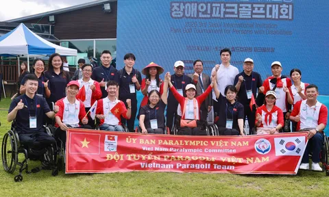 Đoàn Para Golf của Trung tâm VDADC kết thúc tốt đẹp chuyến giao lưu tại Hàn Quốc 