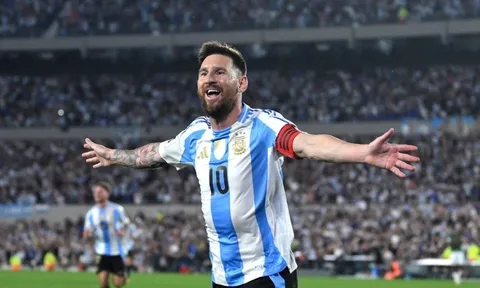 Lionel Messi thiết lập loạt kỷ lục ấn tượng trong màu áo Argentina