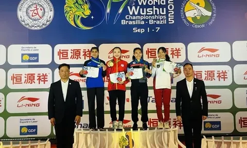 Giải vô địch Wushu thế giới 2025: Việt Nam giành 2 huy chương vàng đầu tiên