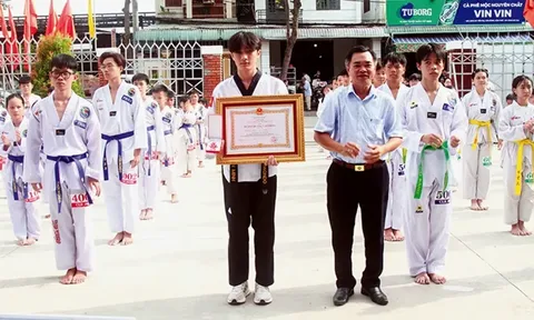 Câu lạc bộ Taekwondo Cái Răng tổ chức kỳ thi thăng cấp lần 3