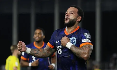 Memphis Depay ghi tên vào lịch sử Bóng đá Hà Lan