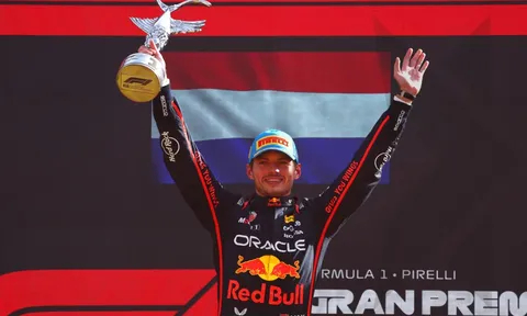 Công thức 1: Max Verstappen thắng áp đảo tại chặng Italian Grand Prix