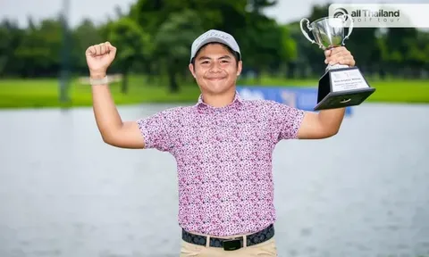 Golfer Nguyễn Tuấn Anh nhận danh hiệu cá nhân tại Giải Bangkok Open 2025