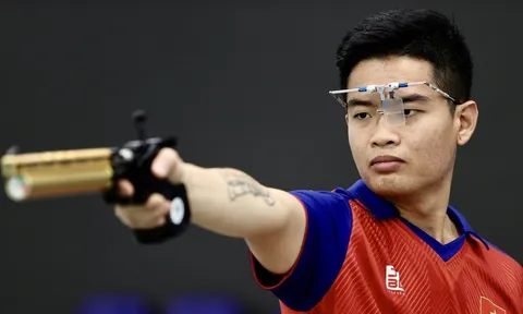 Giải ISSF World Cup 2025: Xạ thủ Phạm Quang Huy xếp hạng 23 nội dung 10m súng ngắn hơi nam