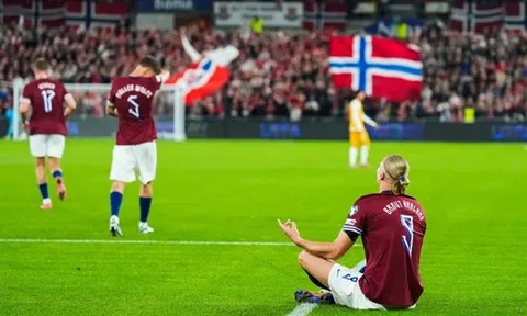 Haaland tỏa sáng, Na Uy "hủy diệt" Moldova ở Vòng loại World Cup 2026