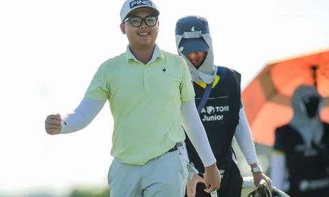 Chặng 4 VGA Junior Tour 2025 Race to TaylorMade: Nguyễn Quang Đại dẫn đầu ngày thi đấu đầu tiên