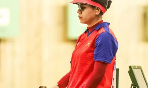 Giải ISSF World Cup 2025: Trịnh Thu Vinh đứng hạng 7 nội dung 10m súng ngắn hơi
