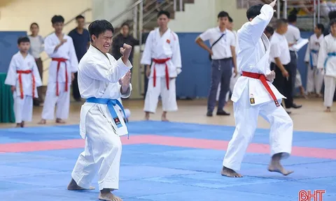 Giải Karate Đại hội Thể dục thể thao tỉnh Hà Tĩnh lần thứ X