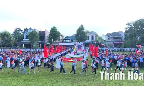 Đại hội Thể dục thể thao xã Cẩm Tú năm 2025
