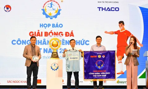 40 đội bóng tham gia Vòng loại Giải Bóng đá công nhân, viên chức Việt Nam năm 2025