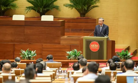 Phát biểu của Tổng Bí thư Tô Lâm tại Hội nghị toàn quốc quán triệt, triển khai thực hiện 4 Nghị quyết của Bộ Chính trị