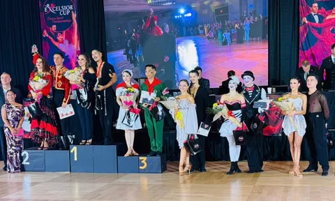 Việt Nam lần đầu giành huy chương tại Giải vô địch thế giới Show Dance Latin 2025