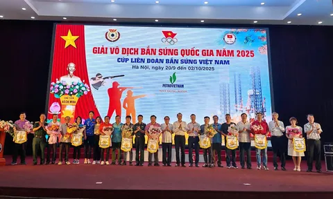 Gần 300 vận động viên tranh tài tại Giải vô địch Bắn súng quốc gia - Cúp Liên đoàn Bắn súng Việt Nam 2025