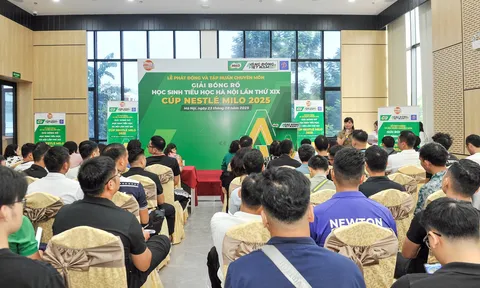Gần 150 đội bóng góp mặt tại Giải Bóng rổ Học sinh Tiểu học Hà Nội lần thứ XIX Cúp Nestlé MILO 2025