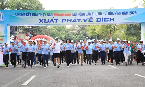 Hơn 3.000 vận động viên thi chung kết Giải Chạy Báo Hànộimới 2025