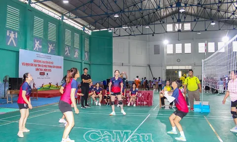Giải Bóng chuyền hơi nữ vô địch các câu lạc bộ tỉnh Cà Mau năm 2025