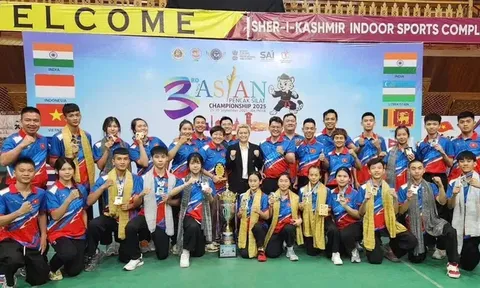 Đội tuyển  Việt Nam xếp thứ nhất tại Giải vô địch Pencak Silat trẻ châu Á 2025