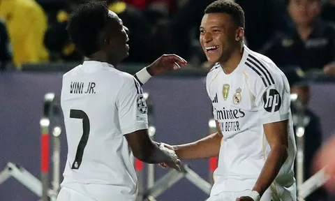 Kylian Mbappe đi vào lịch sử Champions League sau trận thắng của Real Madrid