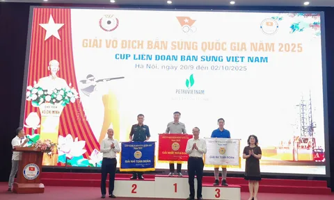 Hà Nội nhất toàn đoàn Giải vô địch Bắn súng quốc gia - Cúp Liên đoàn Bắn súng Việt Nam năm 2025