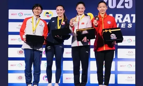 Karate Việt Nam giành 3 huy chương đồng tại Giải K1