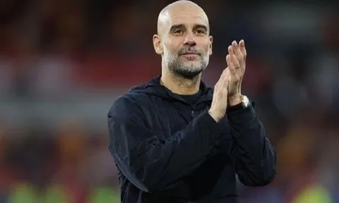 Man City giành trọn 3 điểm, Haaland và huấn luyện viên Pep Guardiola lập cột mốc ấn tượng