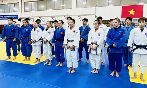 Đội tuyển judo Việt Nam tập huấn ở nước ngoài