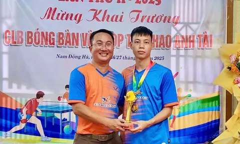 Dành trọn tâm huyết cho phong trào Bóng bàn Quảng Trị