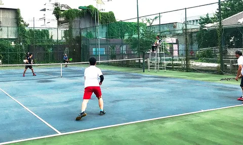 An Giang phát triển phong trào quần vợt