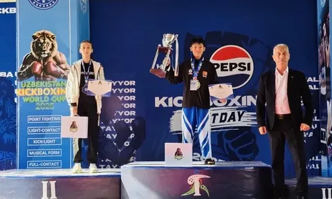 Việt Nam giành 1 huy chương vàng tại Cúp Kickboxing thế giới 2025